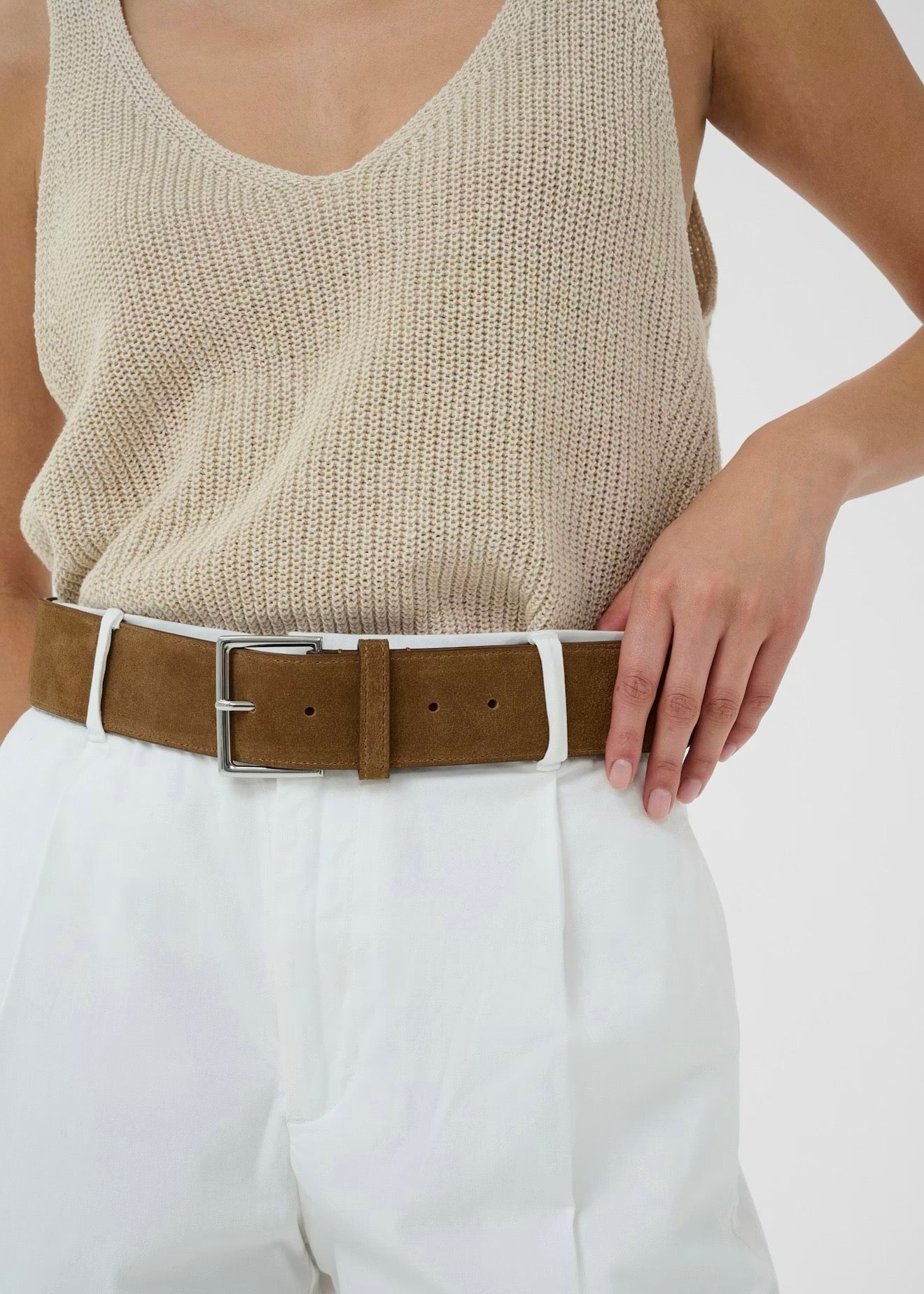 Belvia Belt Tobacco Brown