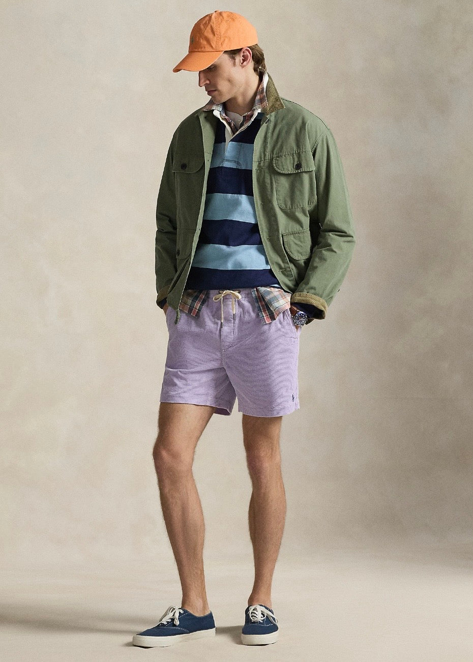 Prepster Corduroy Shorts Spring Iris