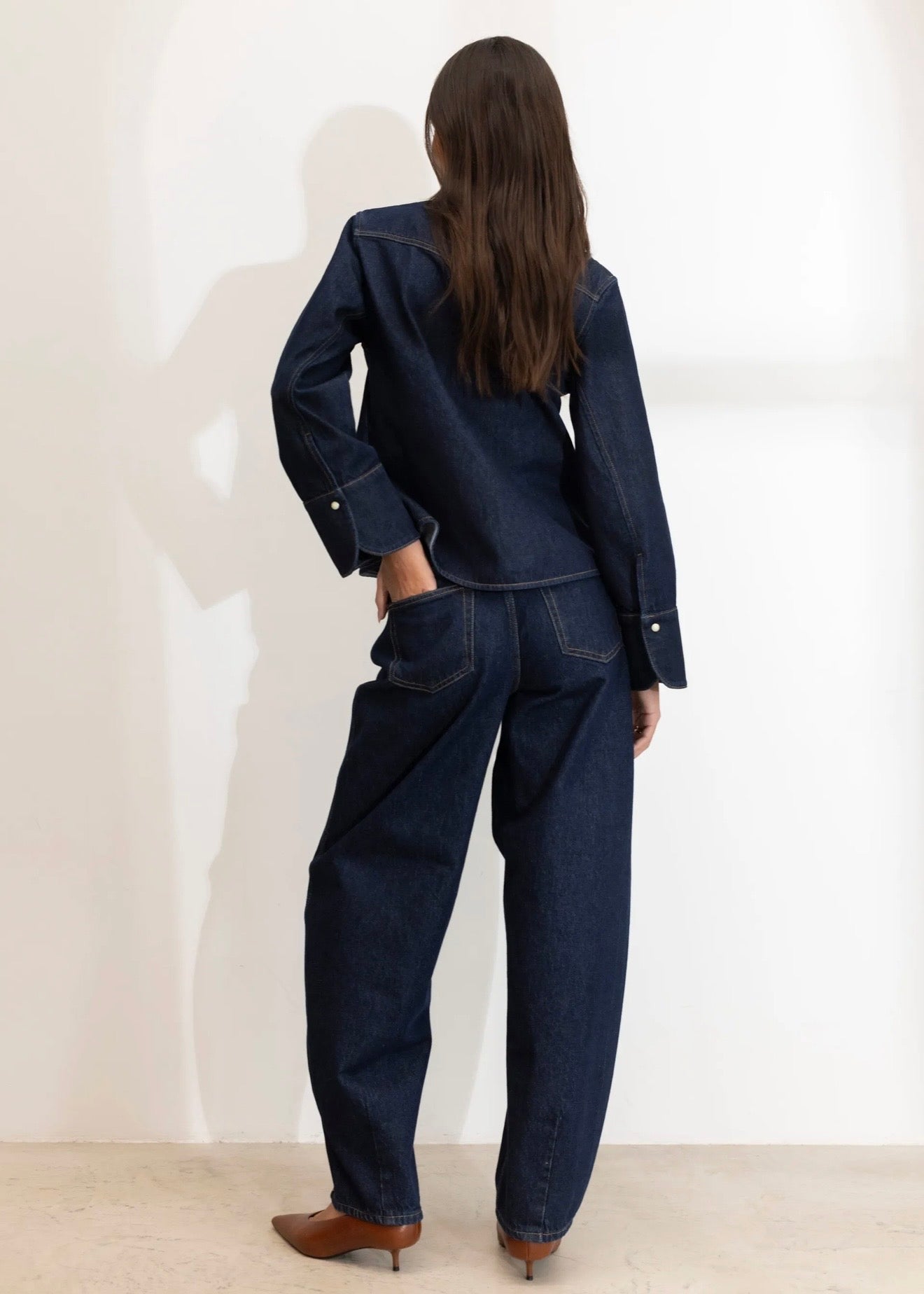 Cora Shirt Dark Blue