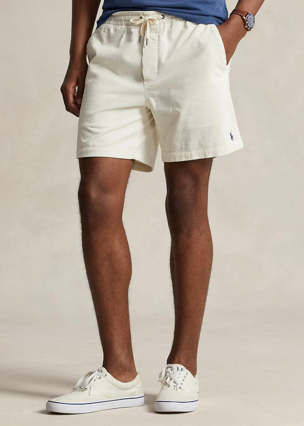 Polo Ralph Lauren Cord shorts - Warm White