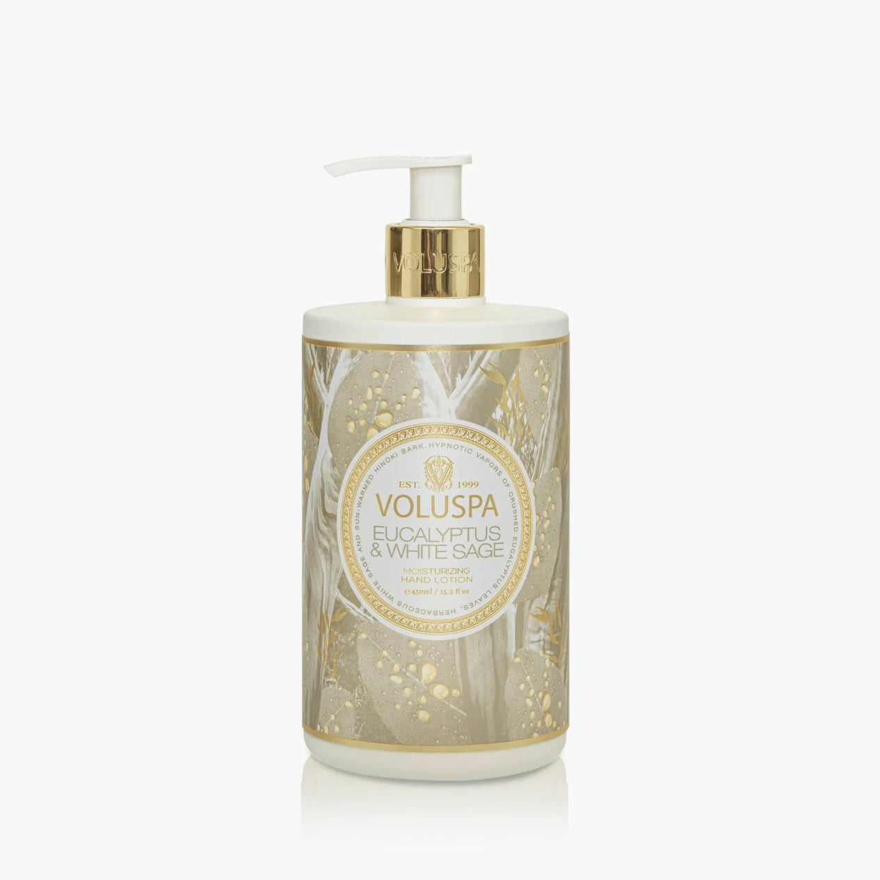 Voluspa Eucalyptus & White Sage hand lotion