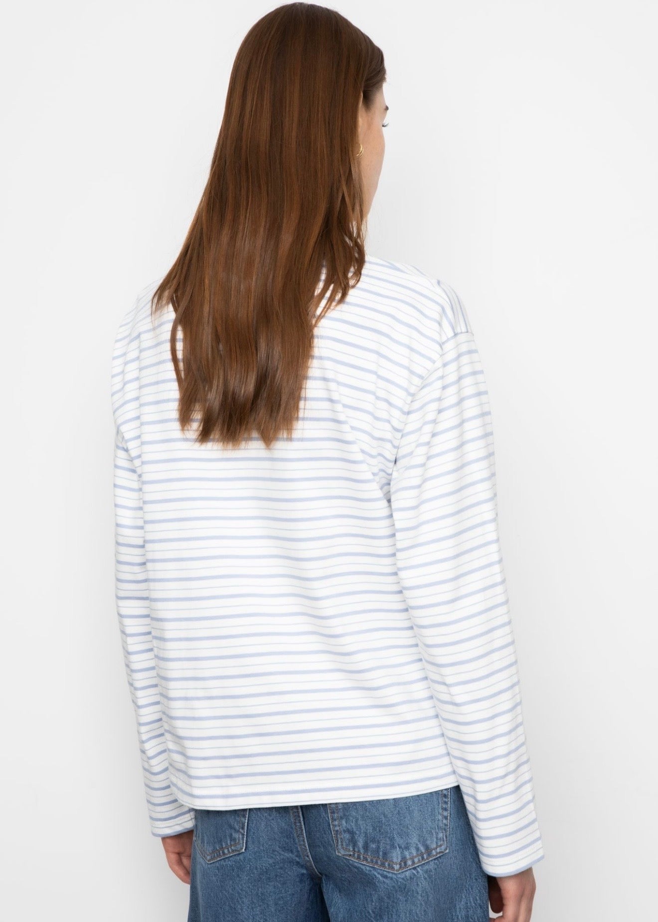 Elmer Polo Shirt Light Blue Stripe