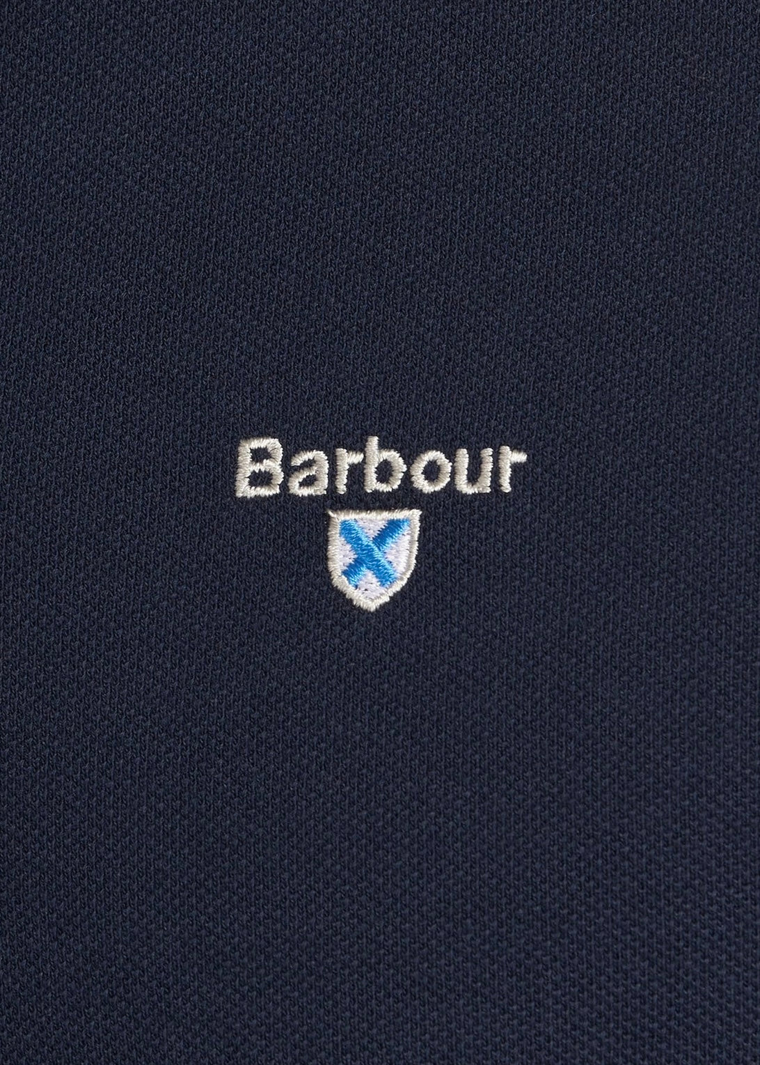 Barbour Tartan Polo pique - New Navy