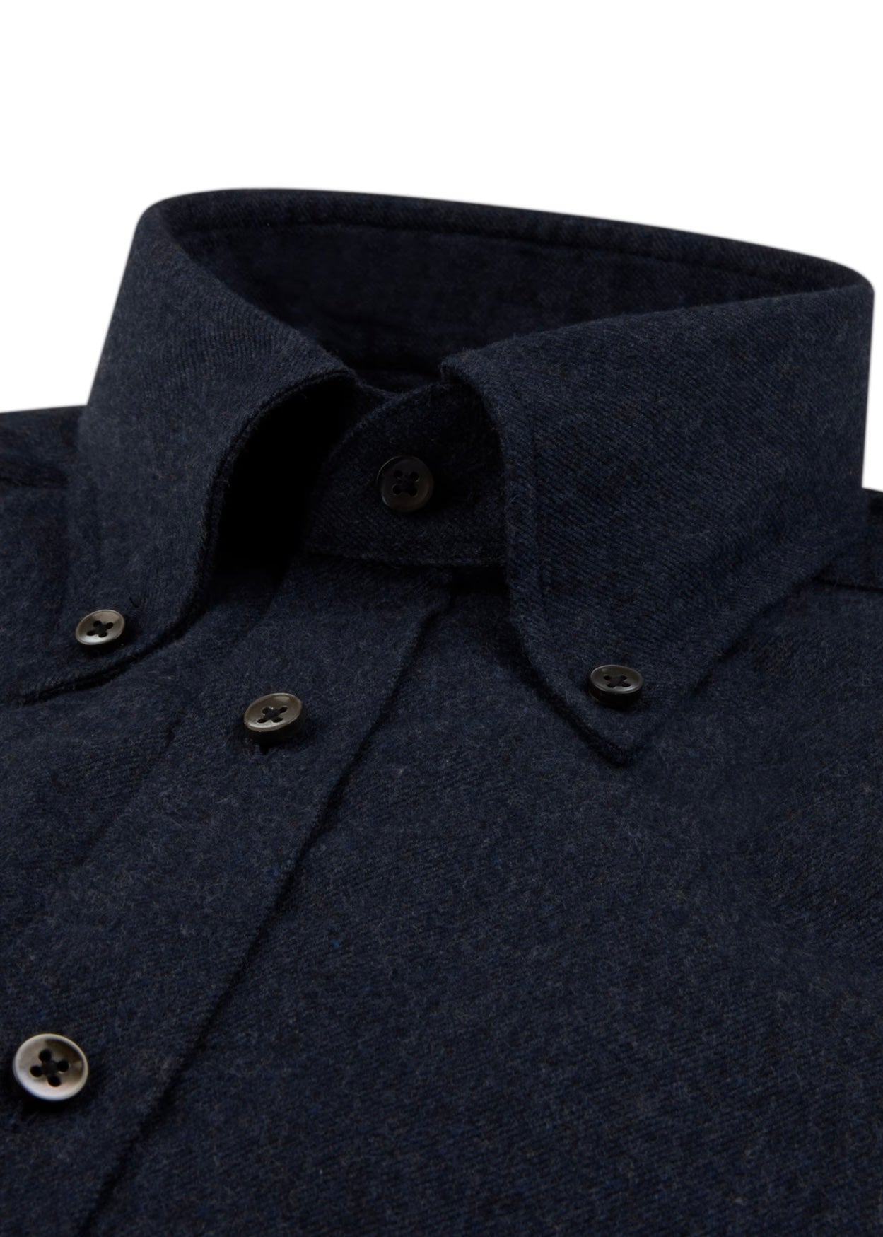 Regular Flannel shirt Navy