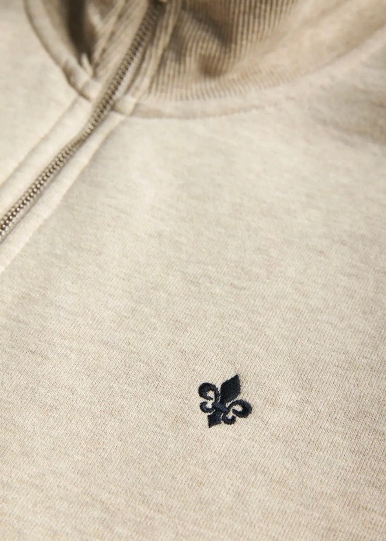 Brandon Lily Half Zip Khaki