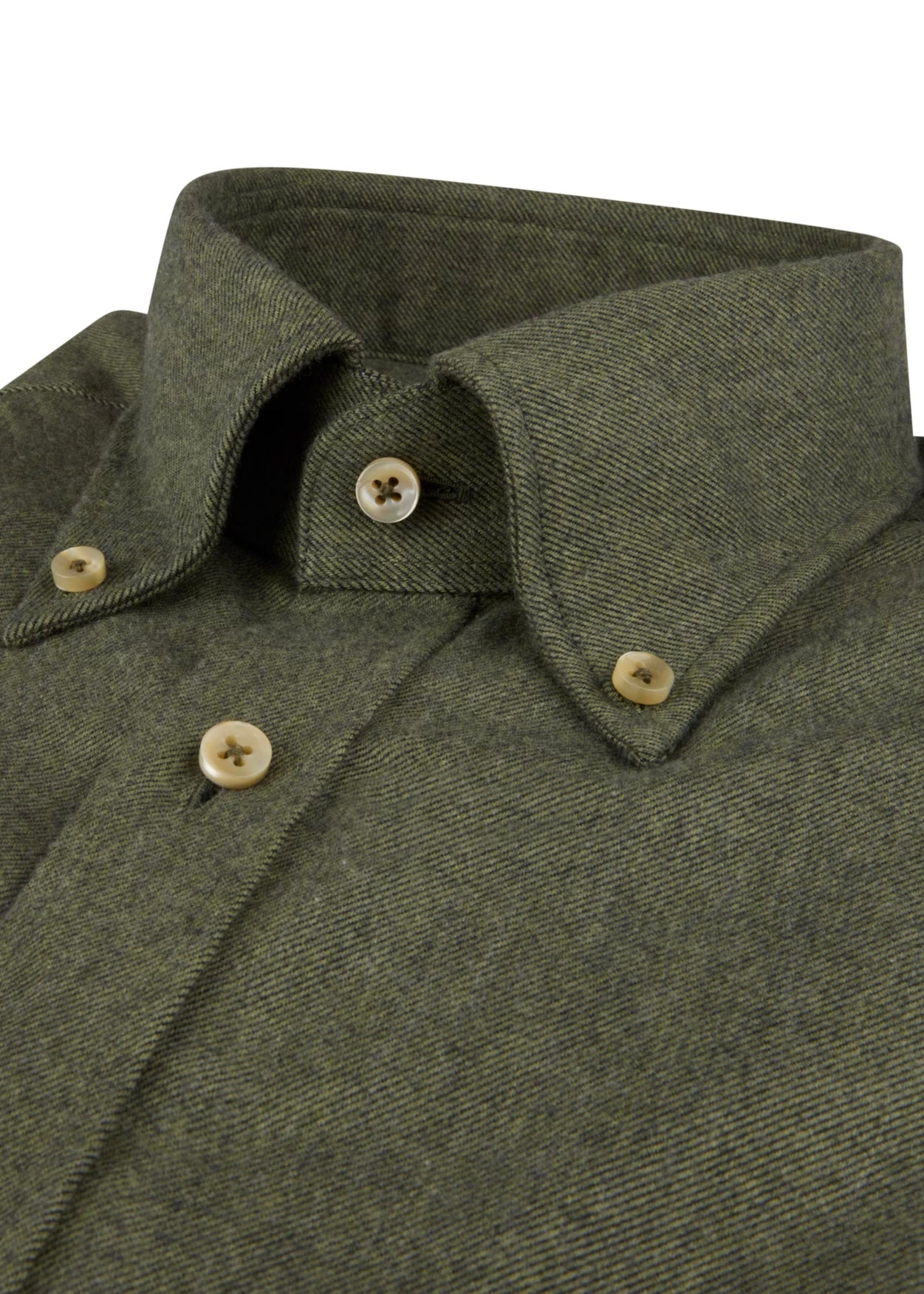 Slimline Flannel shirt Green