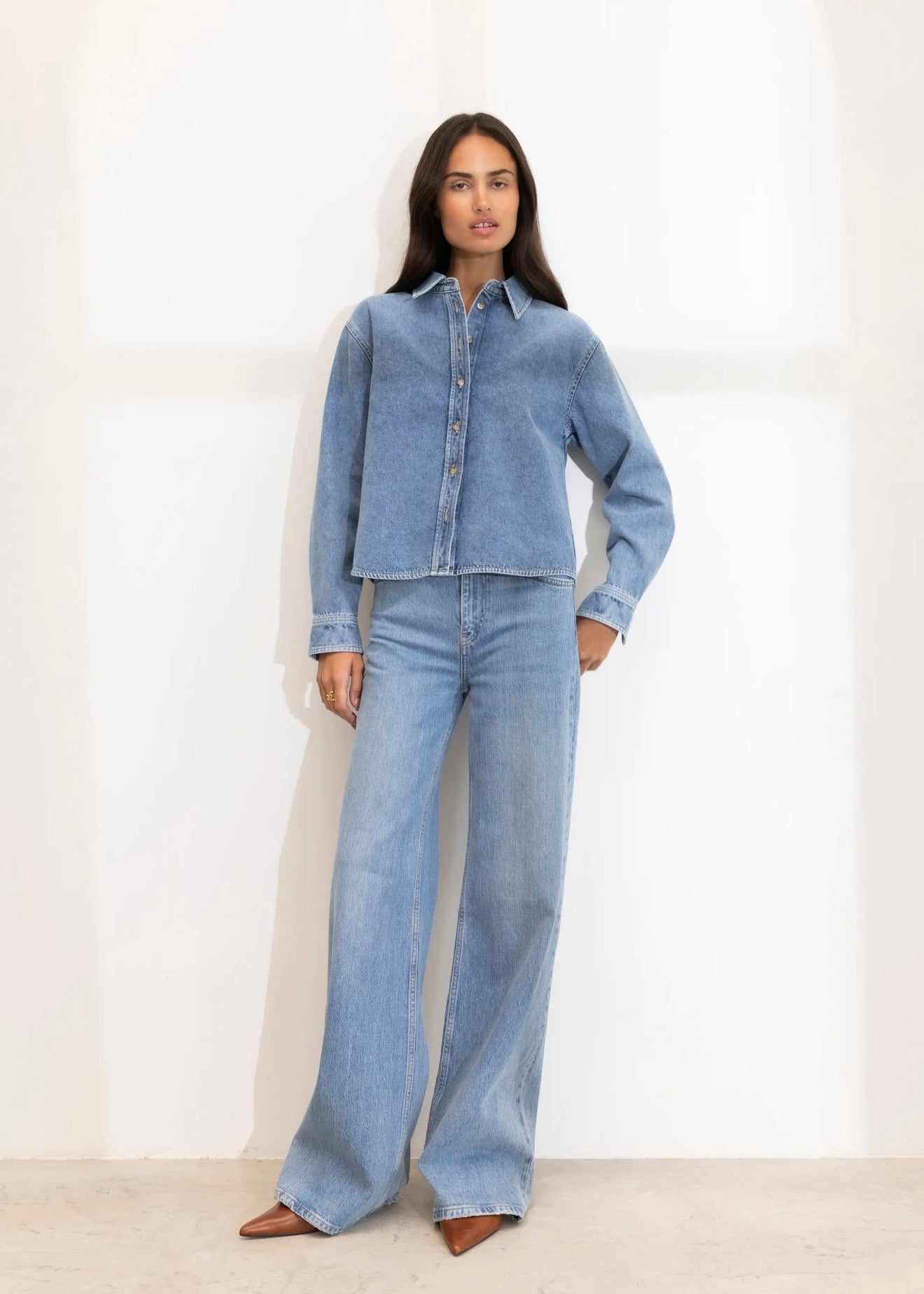 Francis Shirt Mid Blue