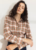 Joan Flannel Shirt Red Check