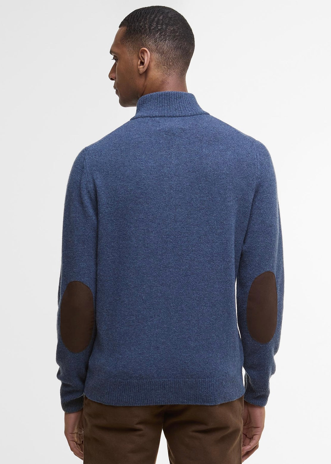 Essential Patch Half Zip Dark Indigo