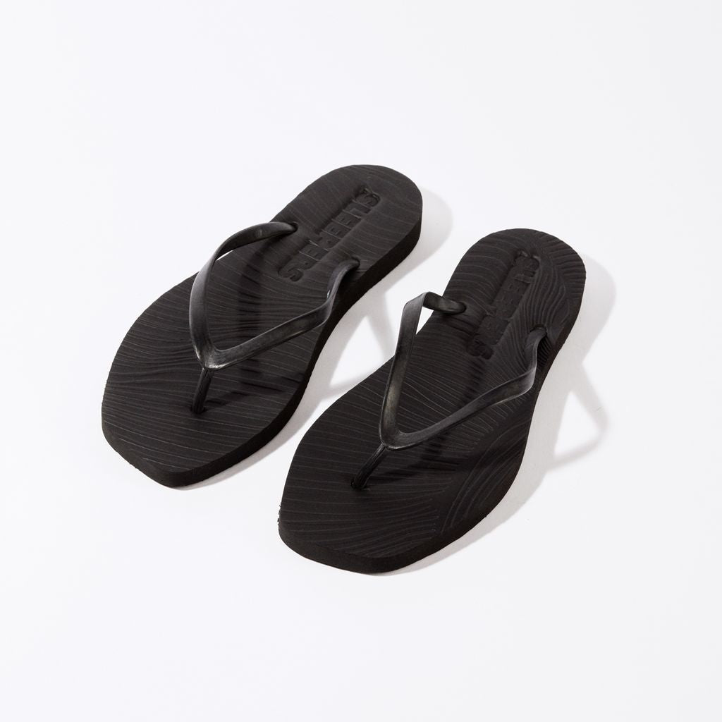 Sleepers Tapered flip flop - Black