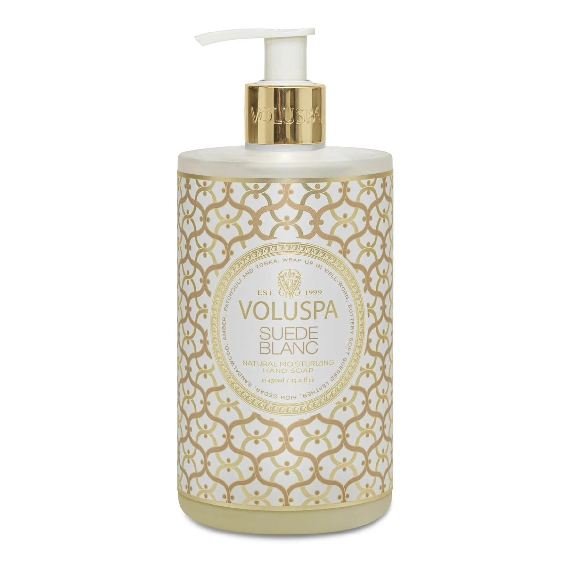 Voluspa Suede Blanc hand soap