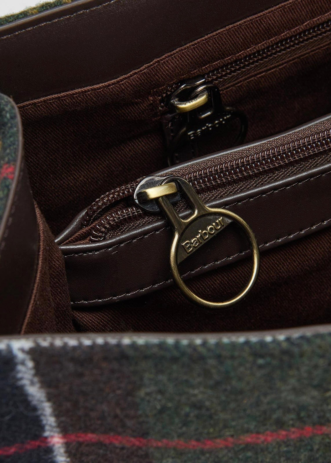 Turnberry Tartan Tote Bag Olive