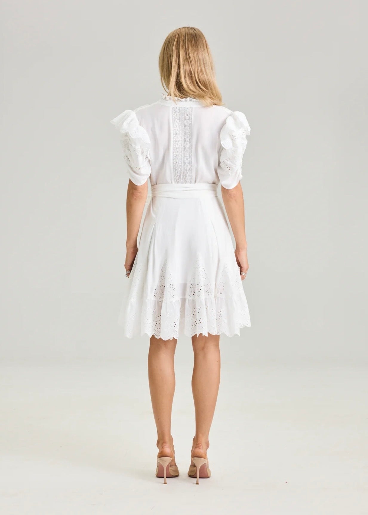 Lita Dress White