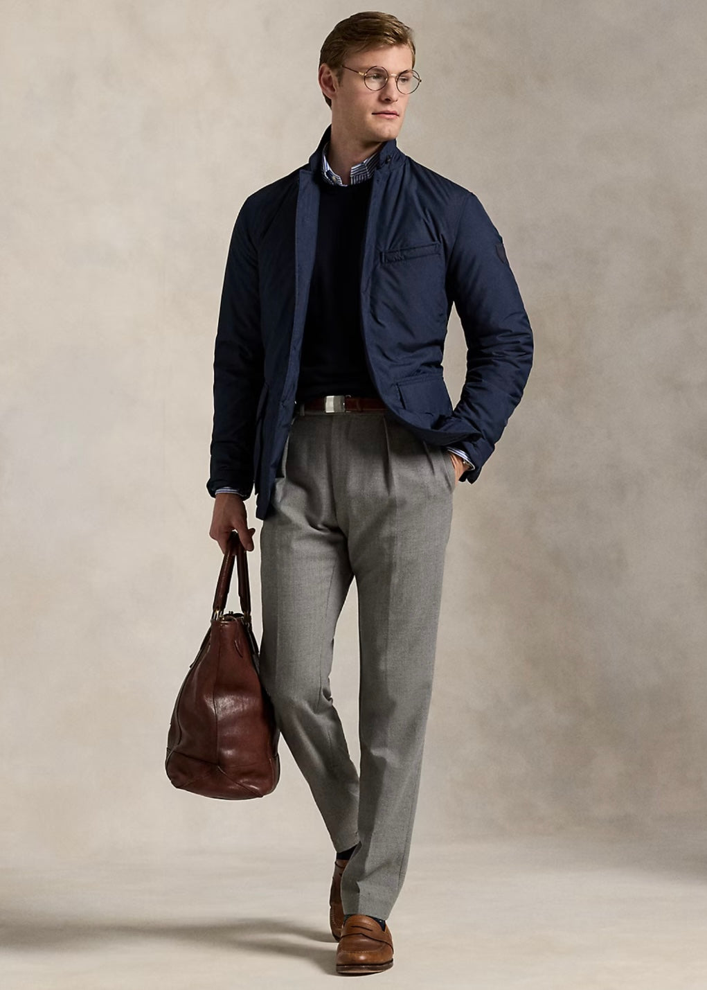 Ralph Lauren Cotton Cashmere sweater - Navy