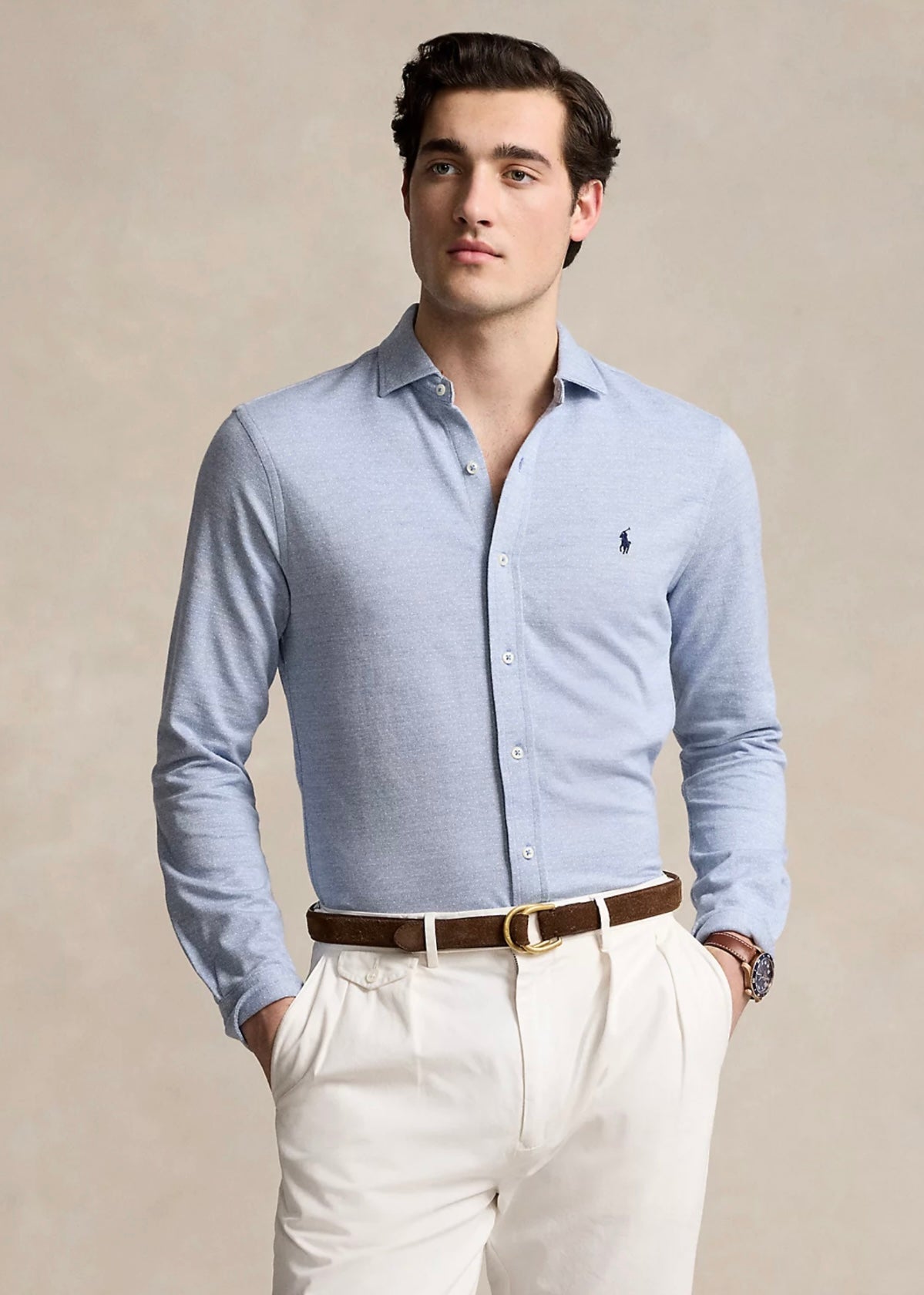 Polo Ralph Lauren Jersey shirt - Lattice Blue Heather