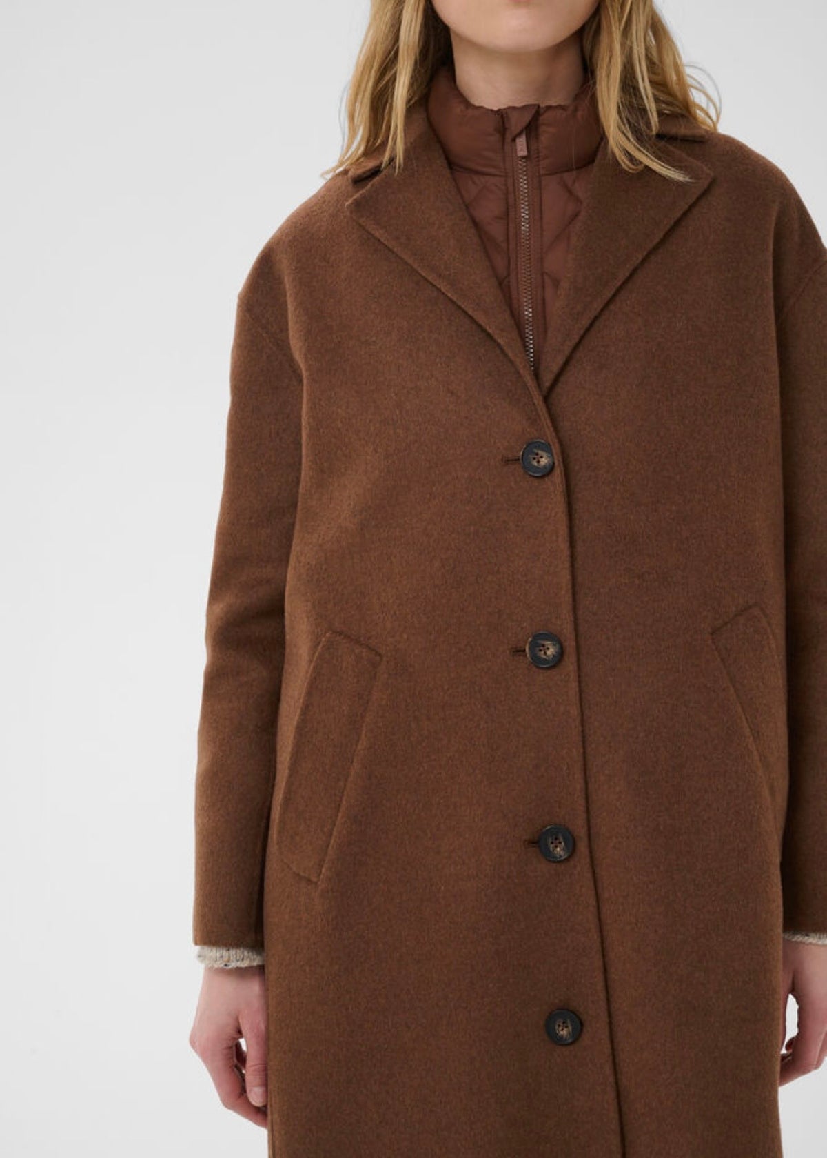 Lorelaiana Coat Downtown Brown