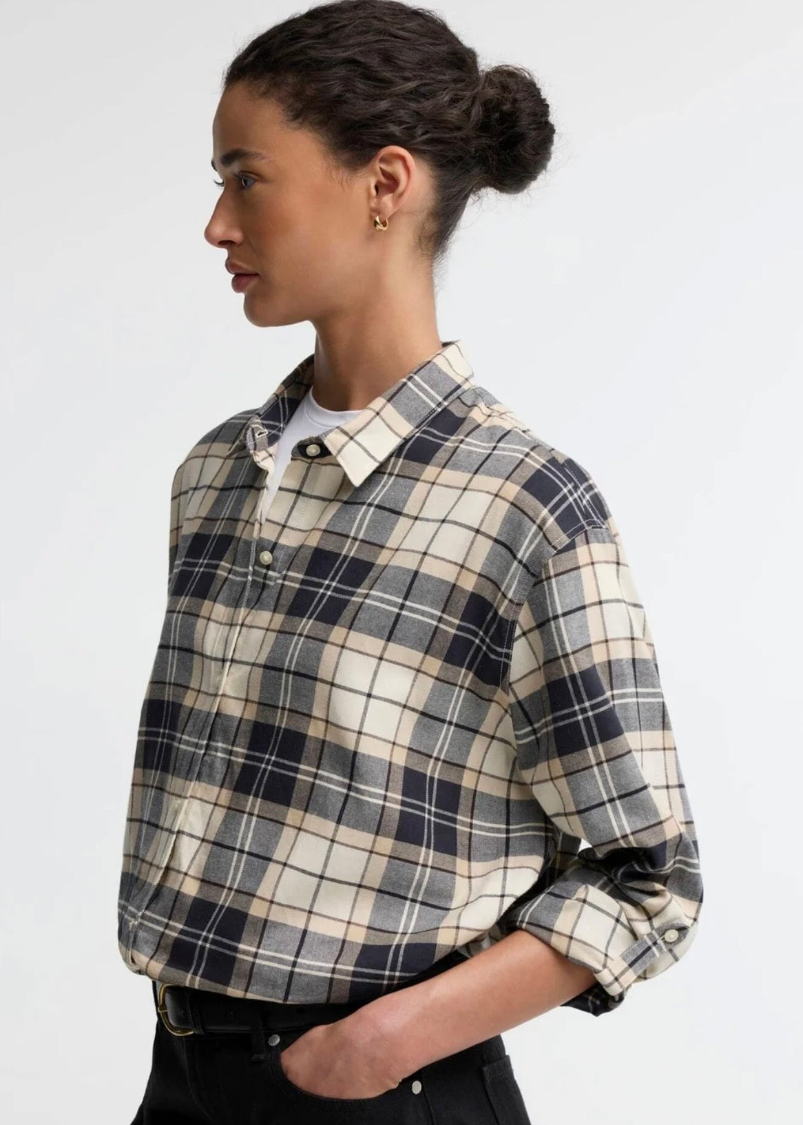 Elishaw Check Shirt Lt. Birchwood Tartan