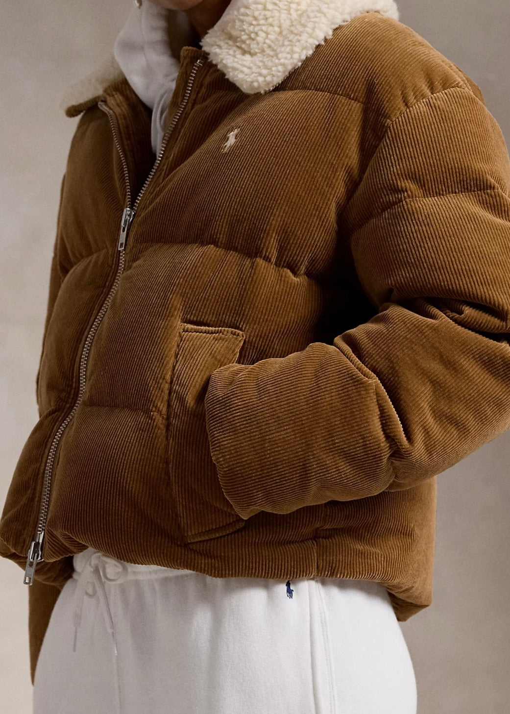 Polo Ralph Lauren Cord jacket - Camel