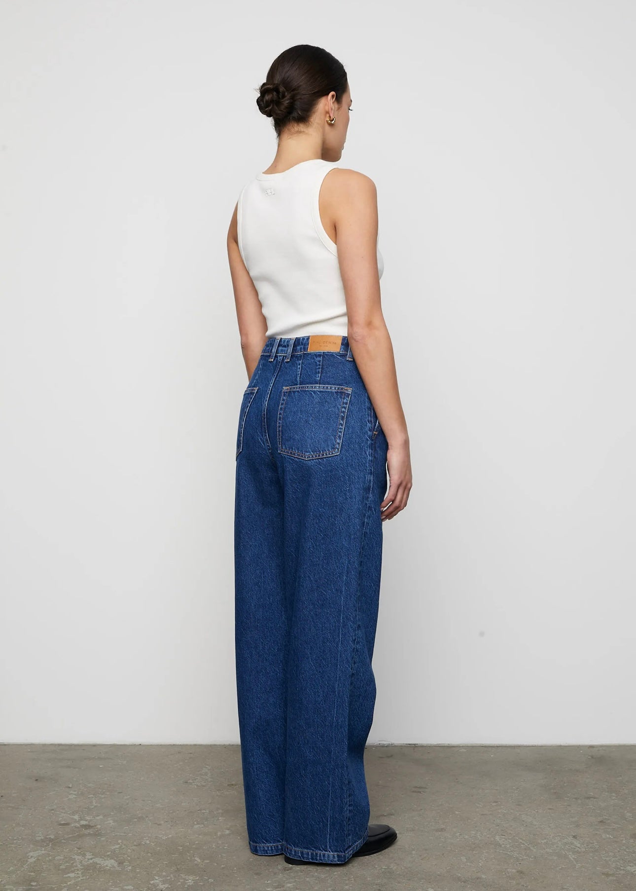 Camilla Pihl Joshua pants - Washed Dark Blue