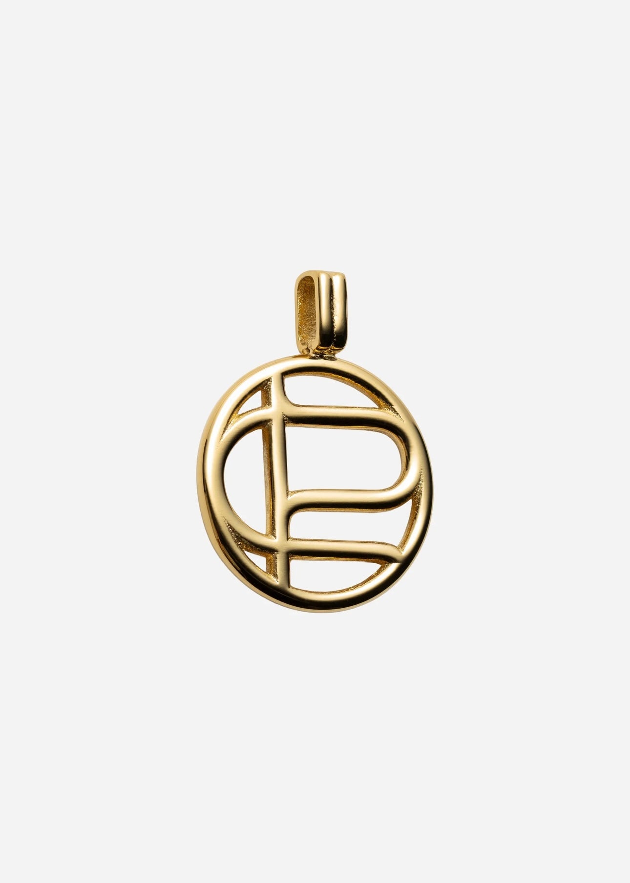 The Monogram Pendant Gold