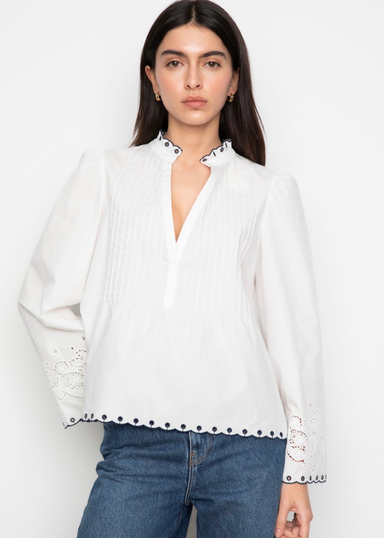 Lynn Blouse White