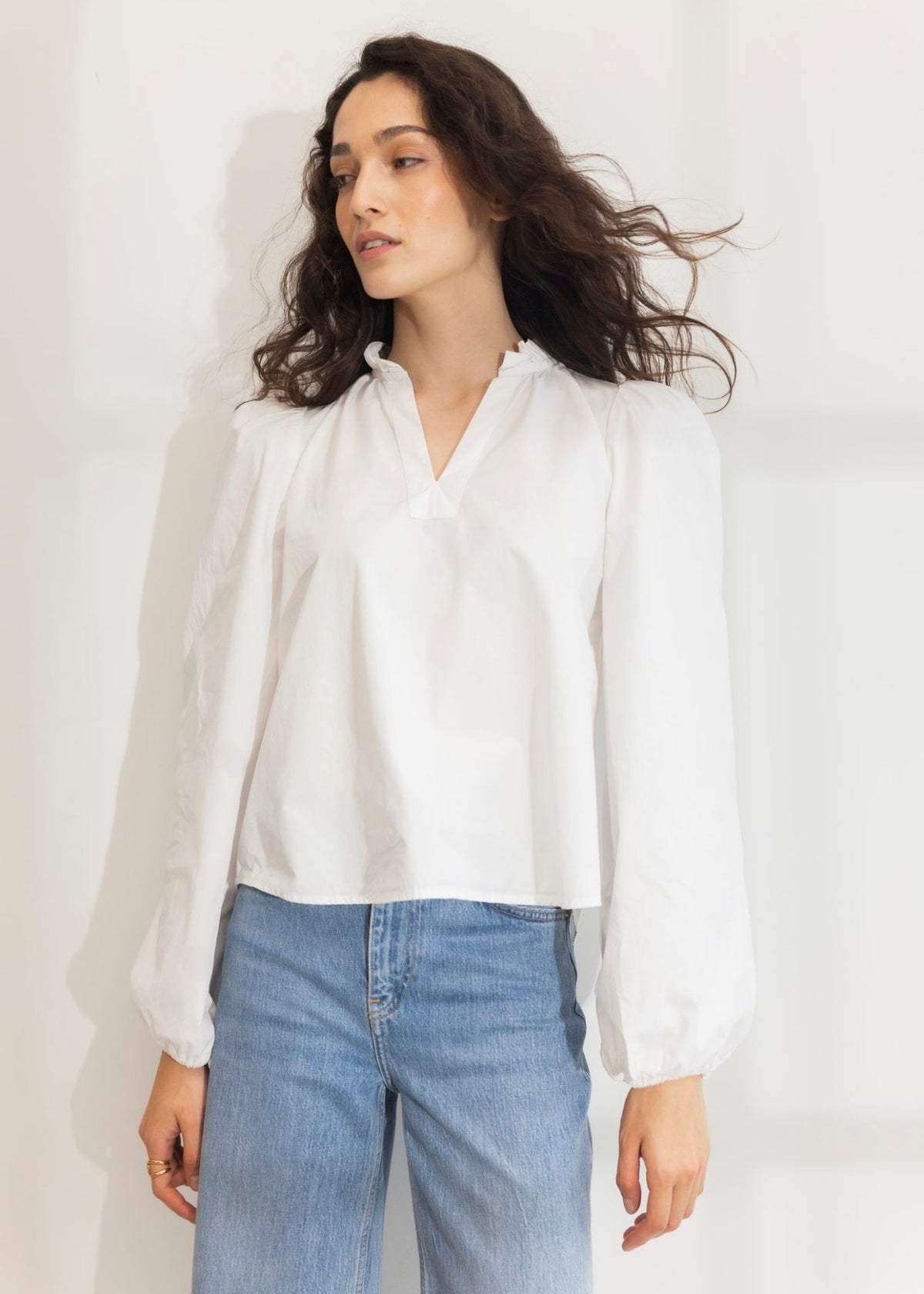 Infinity Blouse White