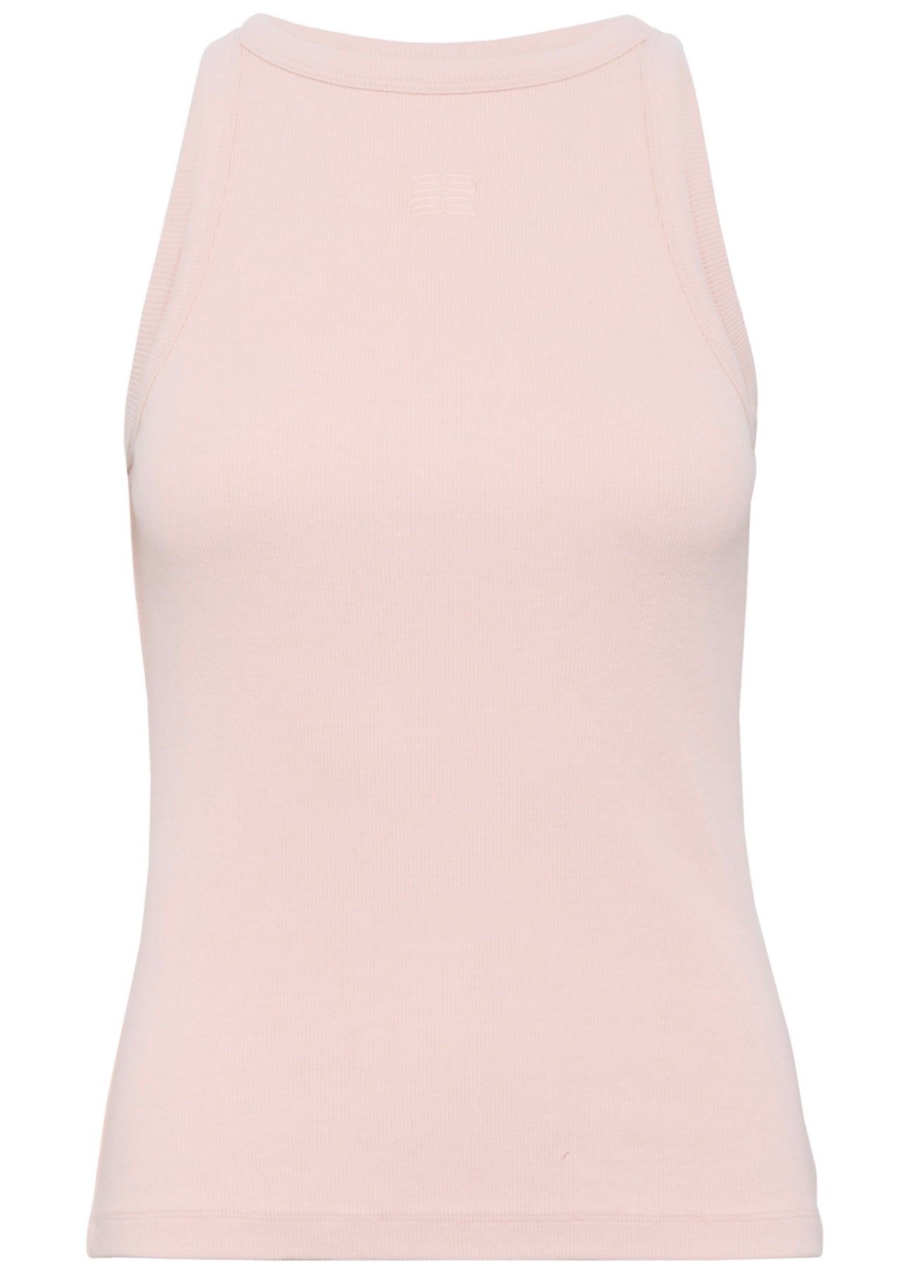 Gestuz Drew Washed Logo tank - Rose Dust
