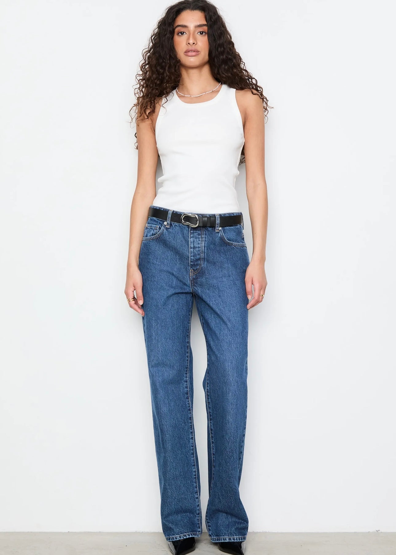 Billie Washed Dark Blue