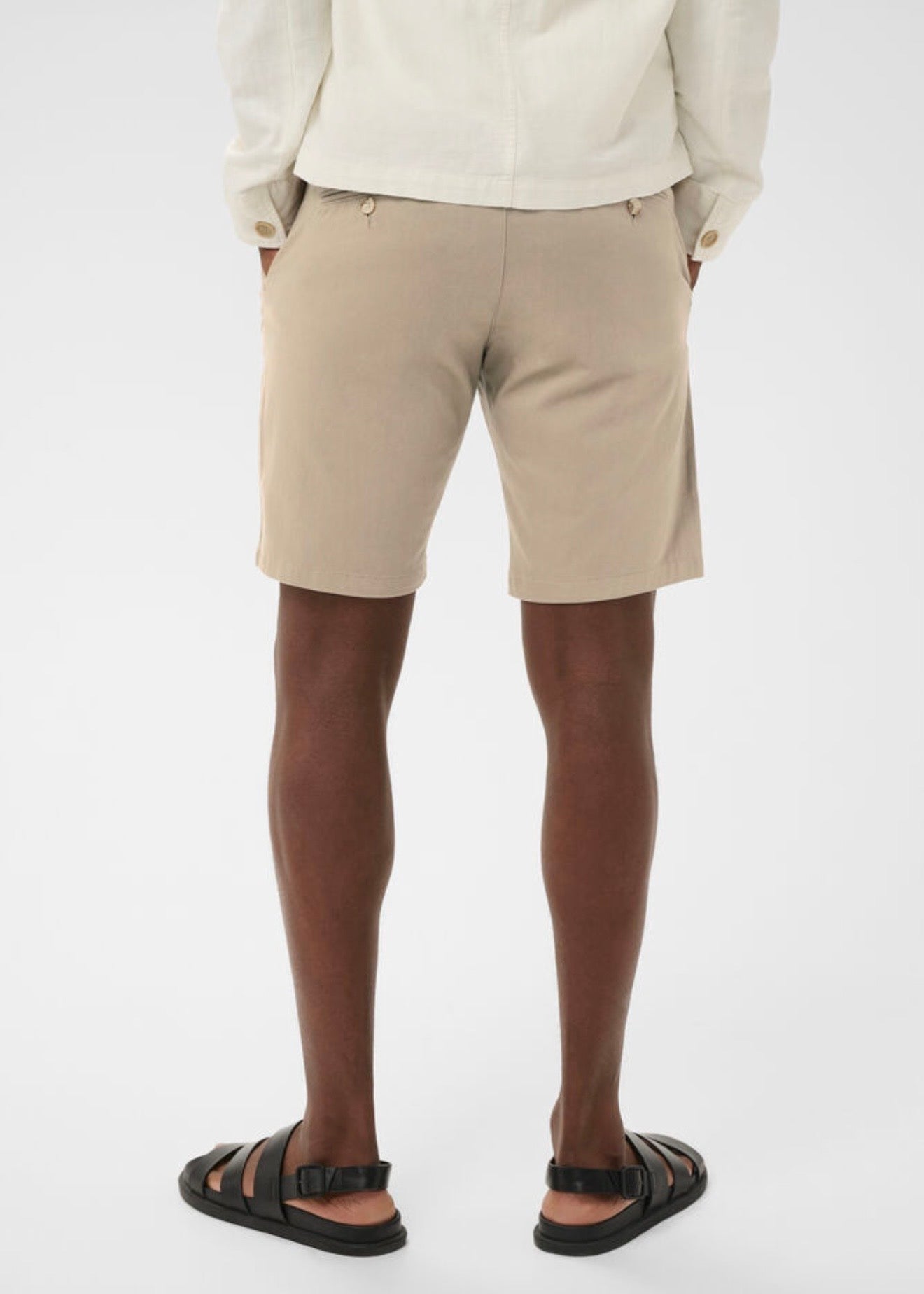 Thomas Shorts Plaza Taupe