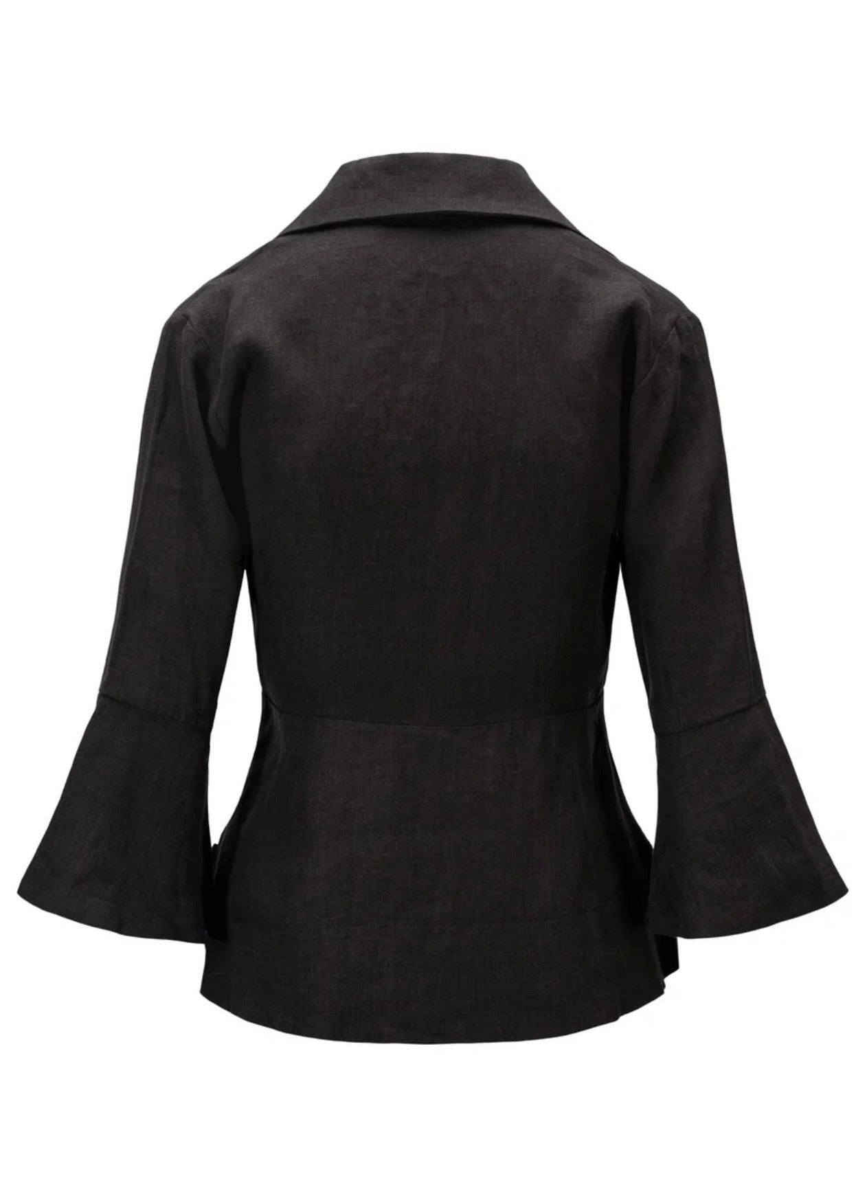 Guro Linen Shirt Black