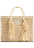 Rikke Straw Bag Beige