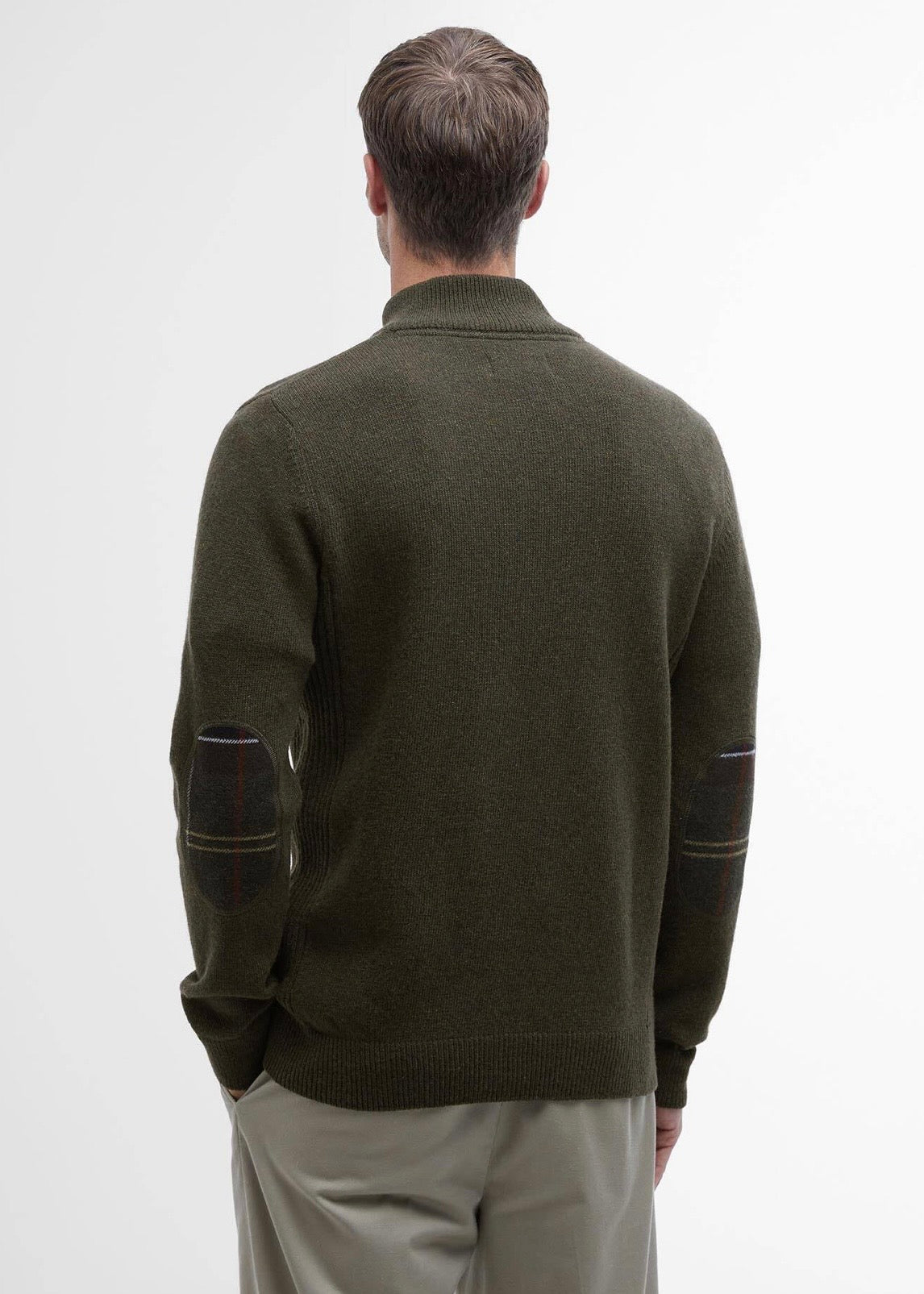 Holden Half Zip Olive Marl