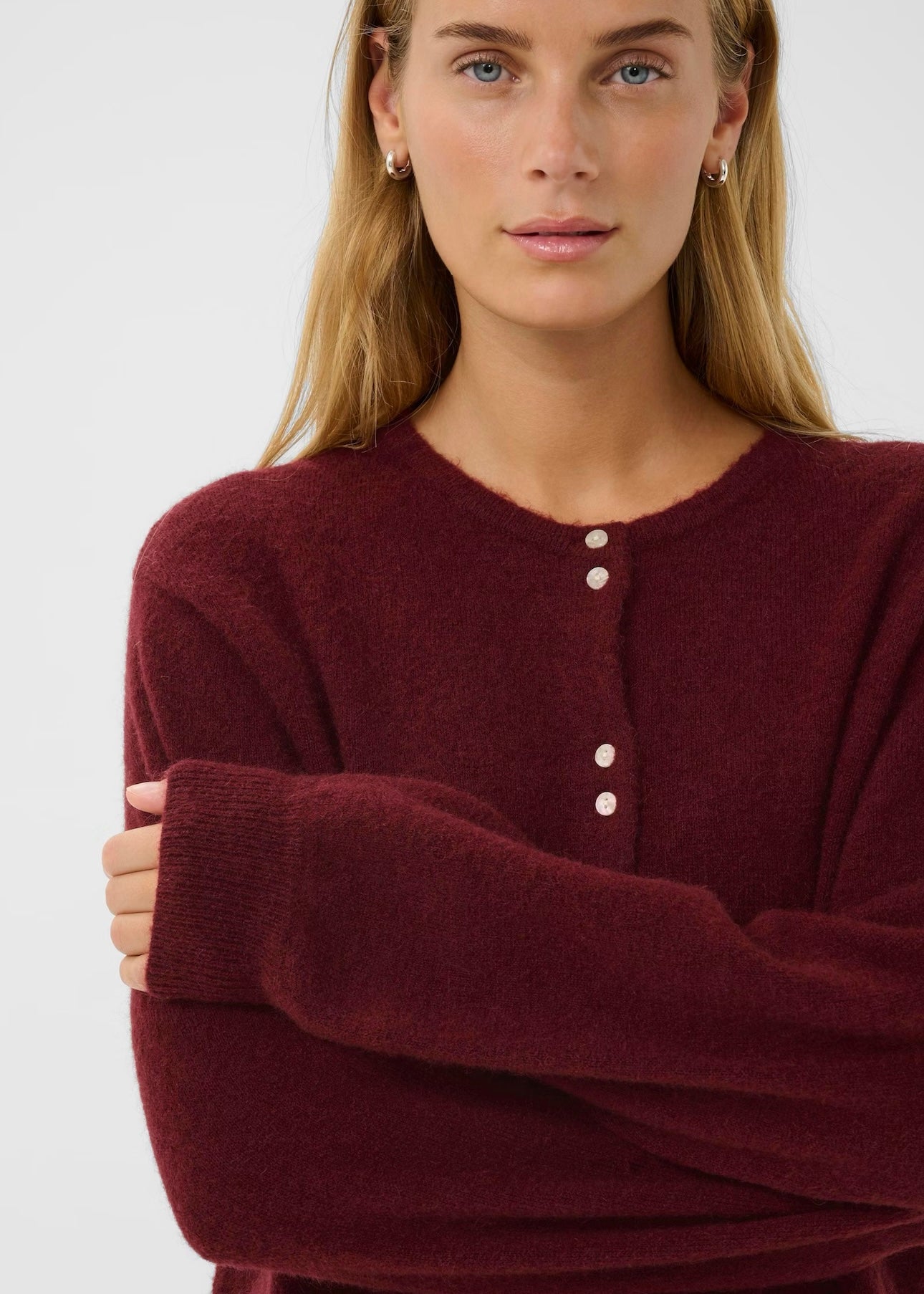 Ninell cardigan Tawny Port