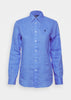 Classic Fit Linen Shirt Harbor Island Blue