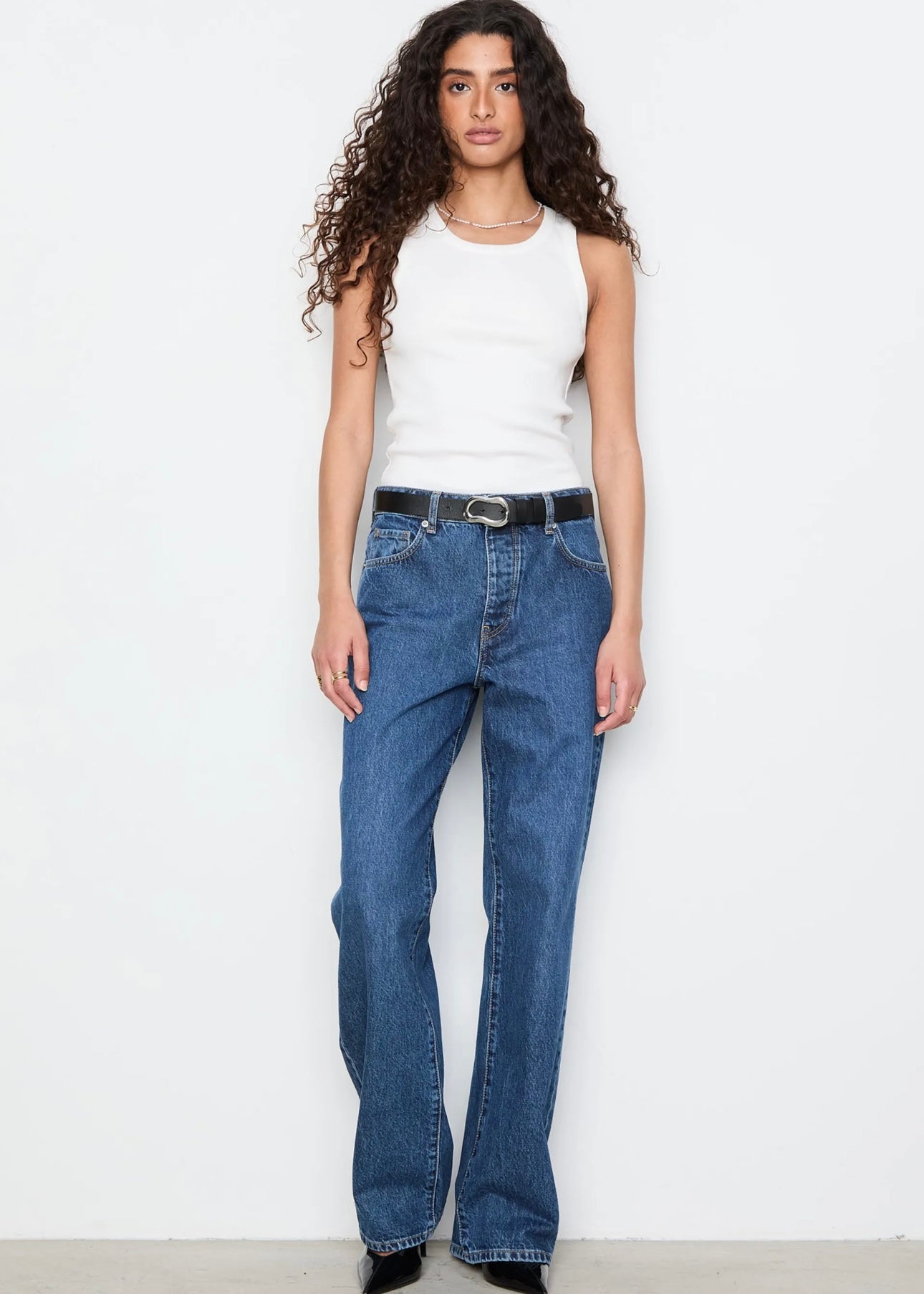 Billie Washed Dark Blue