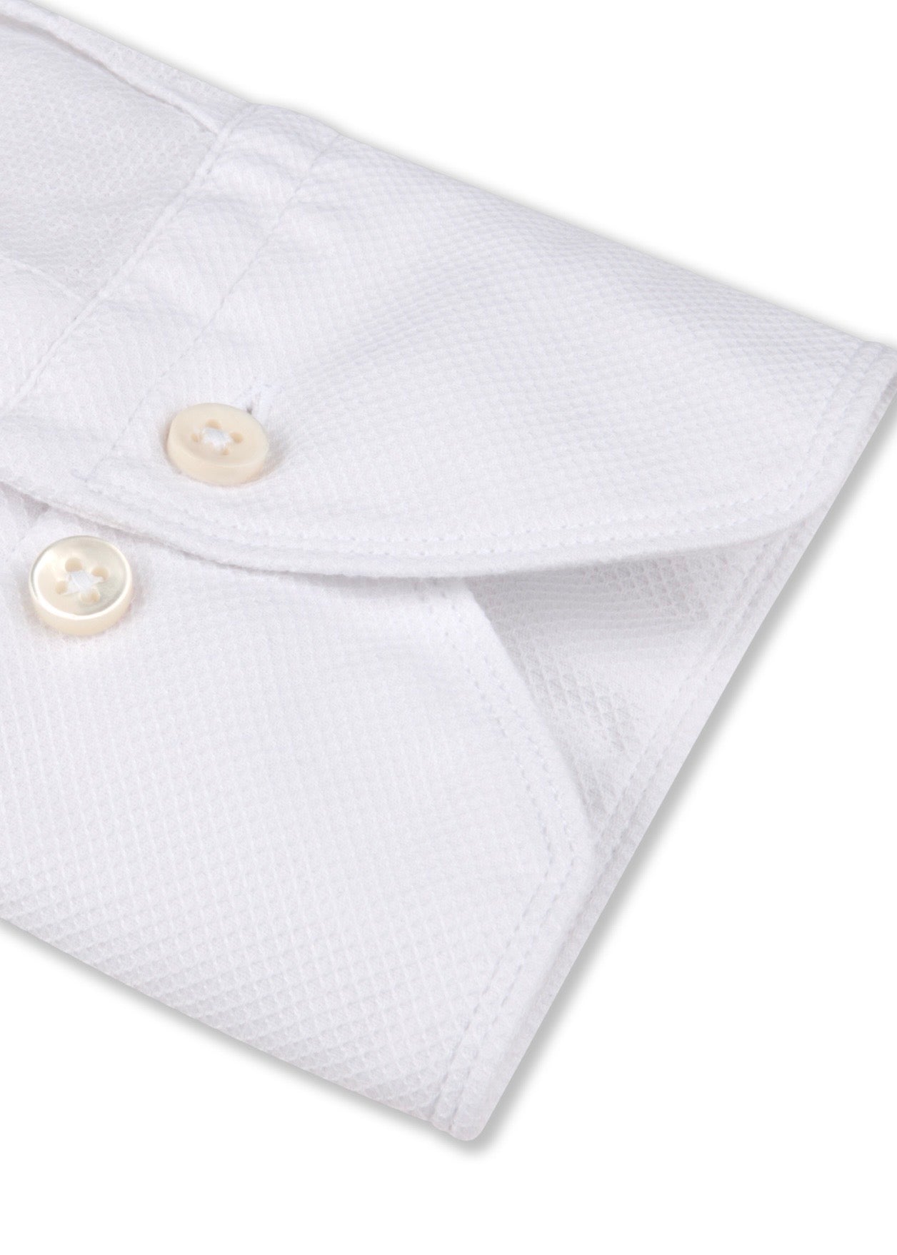 Slimline Structure Shirt White