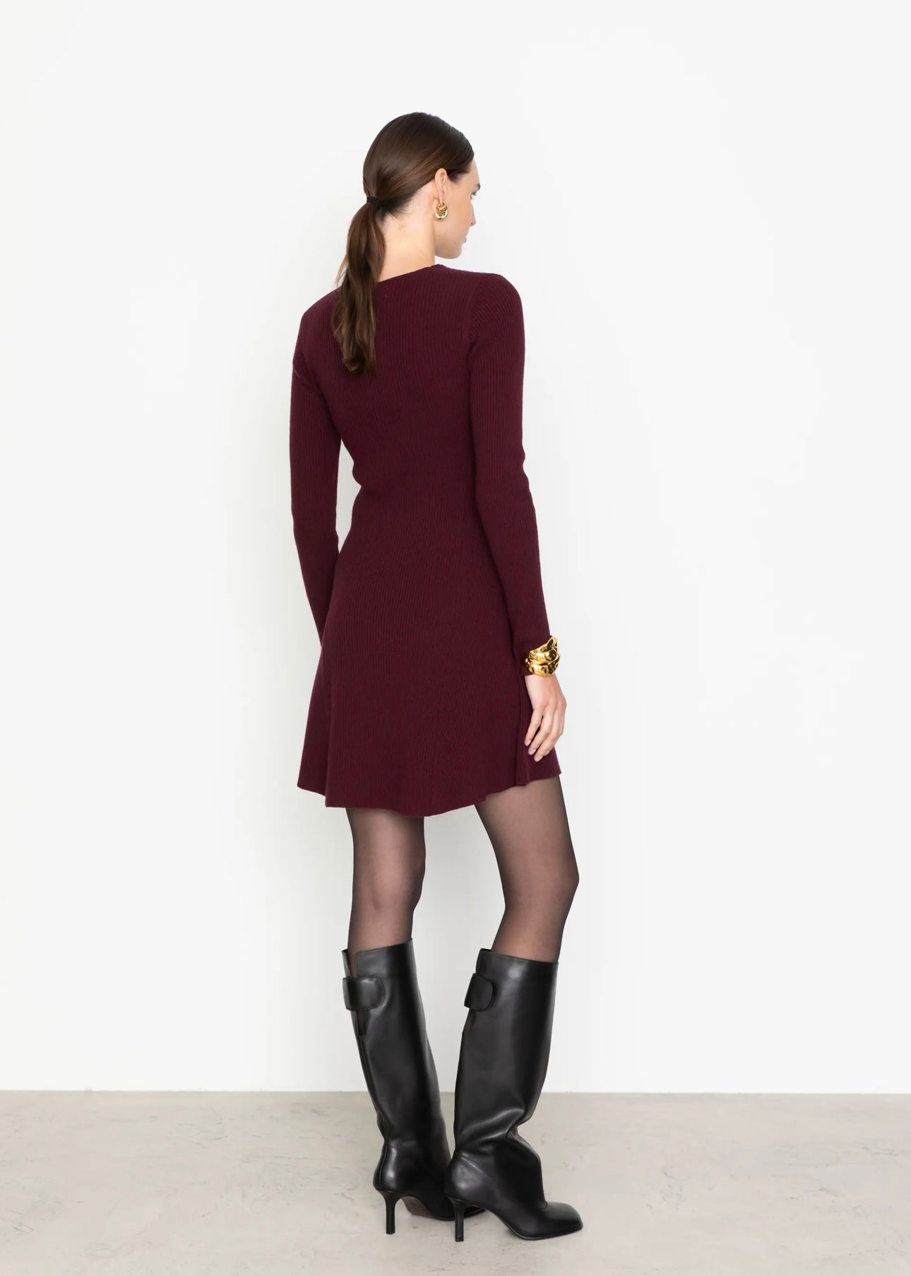 Camilla Pihl Myla dress - Bordeaux