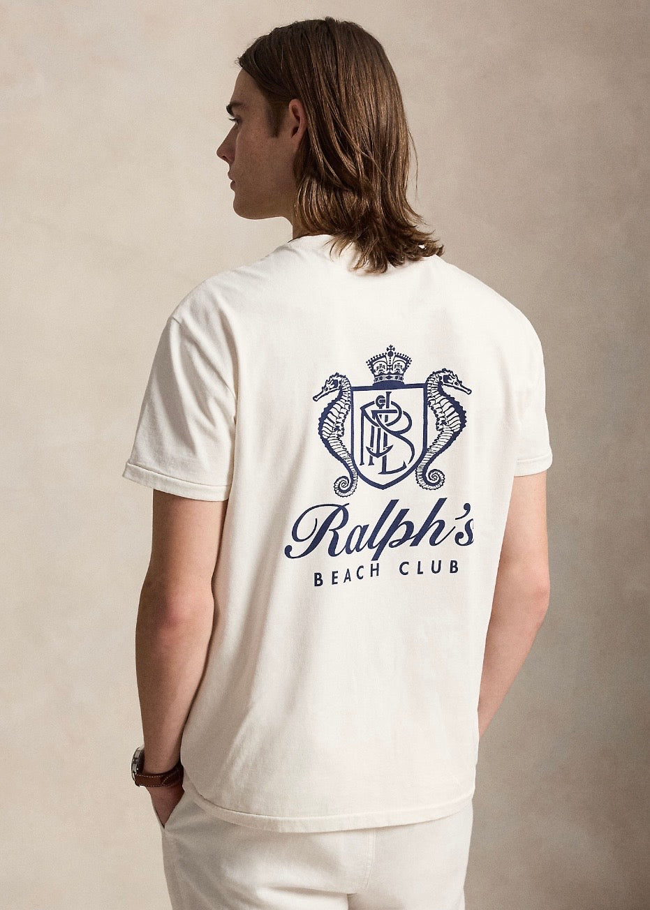 Jersey Graphic T-shirt Dechwash White
