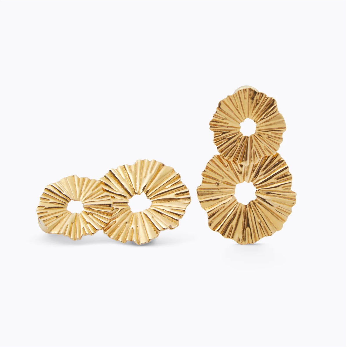 Caroline Svedbom Vassia earrings Gold Gold