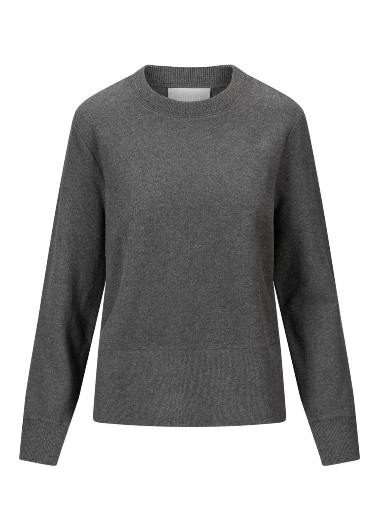 Sadie sweater Dark Grey Melange