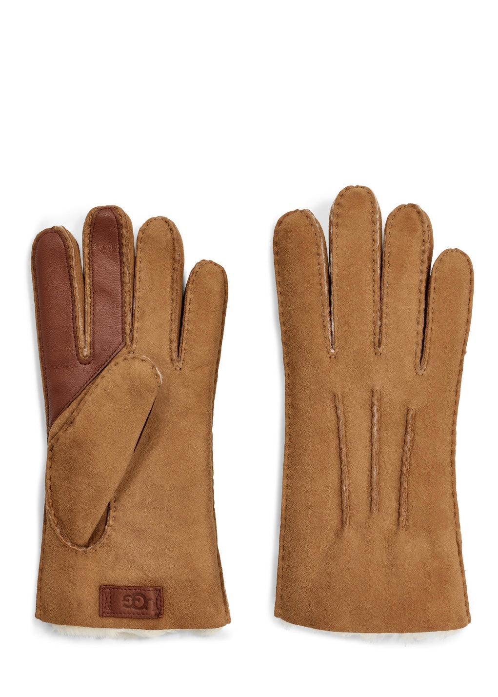 M Sheepskin Tech gloves Chestnut
