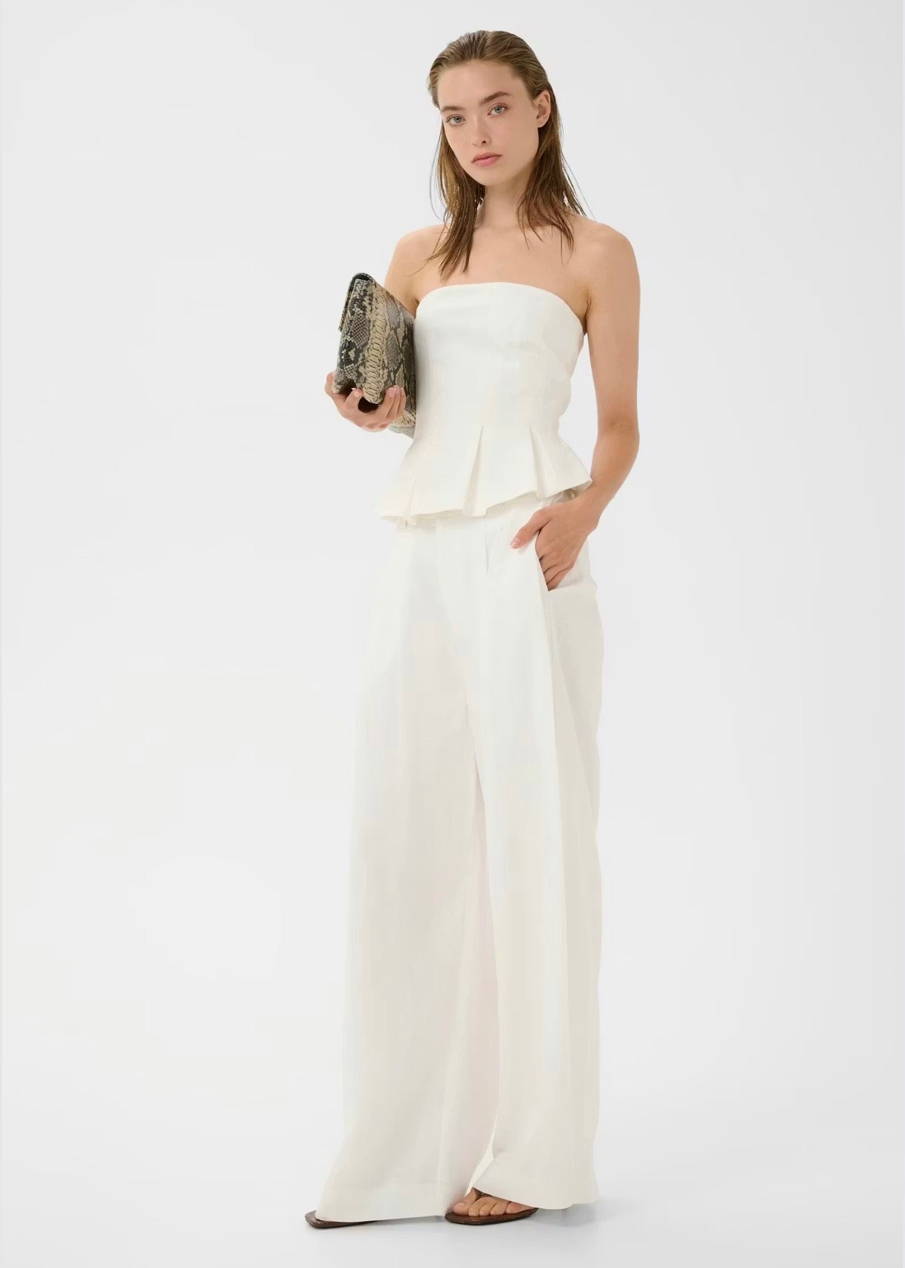 Riava Corsage Bright White