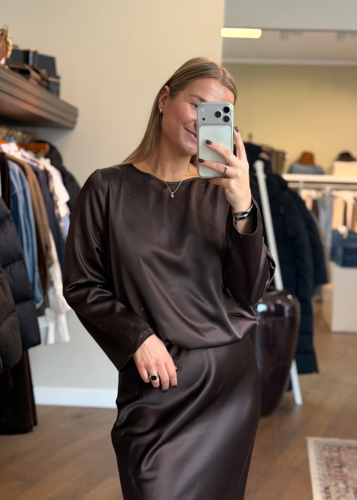 Alice Blouse Brown