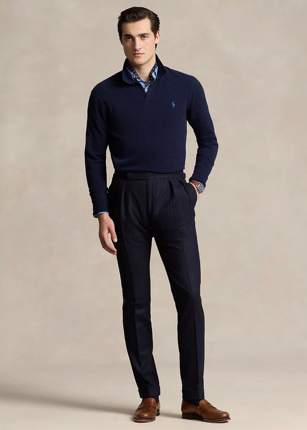 Polo Ralph Lauren Wool longsleeve - Navy