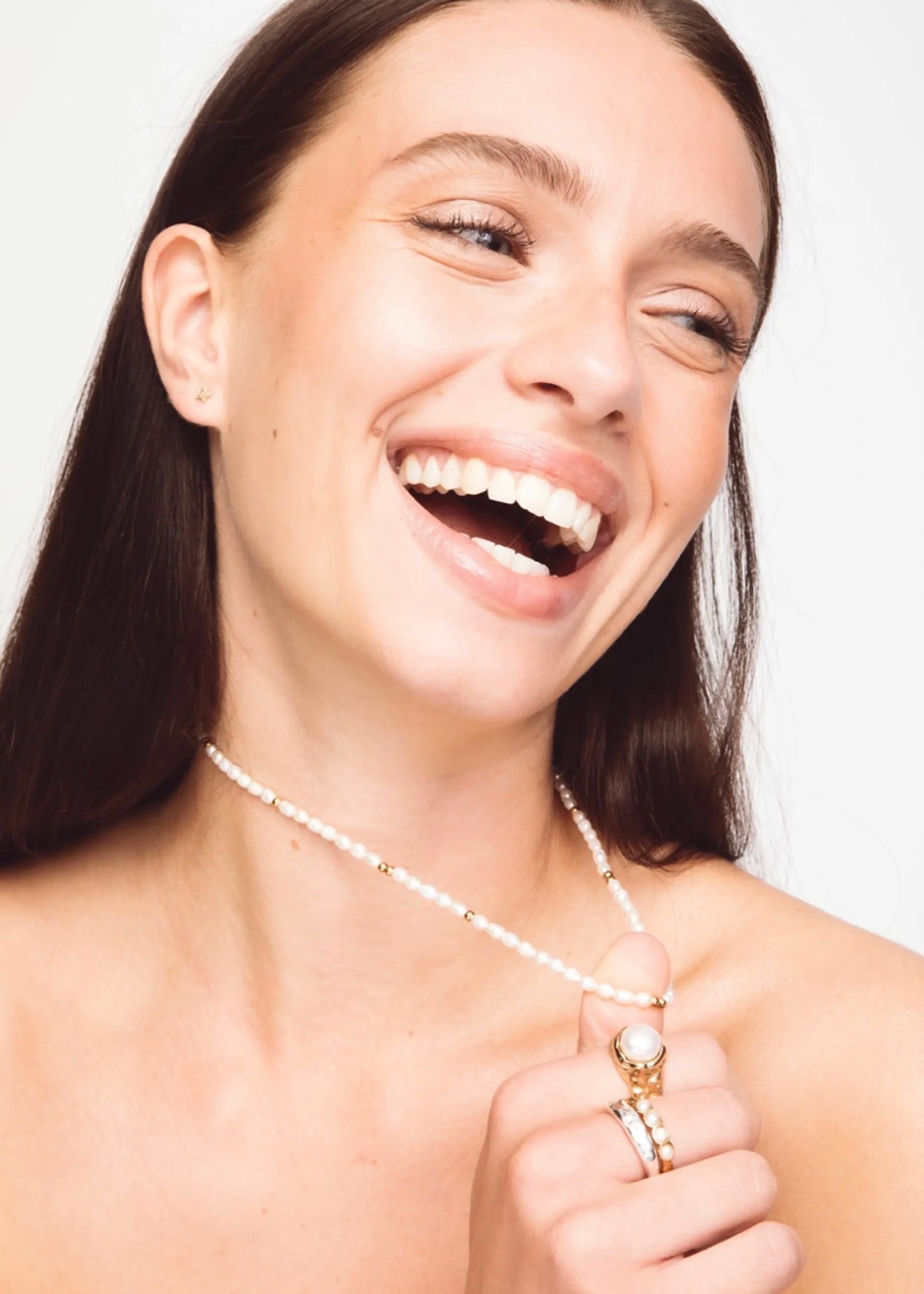 Camilla Pihl Jewelry The Pearl Gold