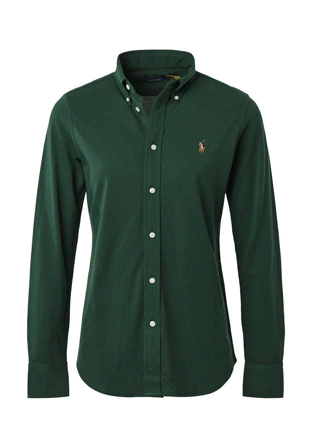 Slim Fit Knit Oxford shirt Northwest Pine