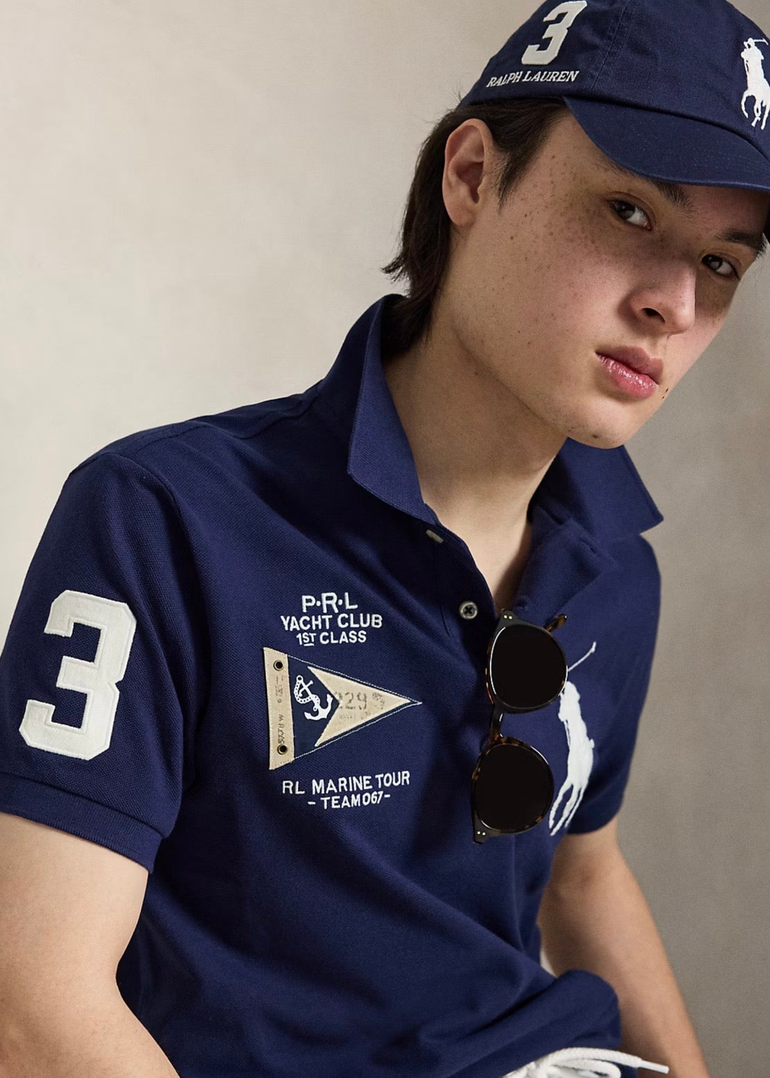 Big Pony Polo Shirt Navy