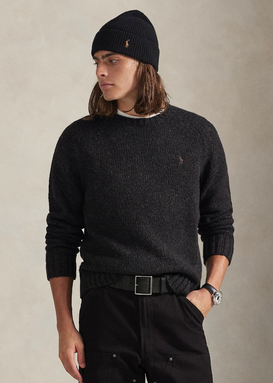 Marled Wool sweater Charcoal Marl
