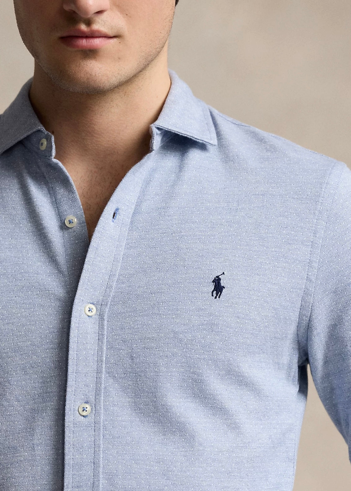 Polo Ralph Lauren Jersey shirt - Lattice Blue Heather