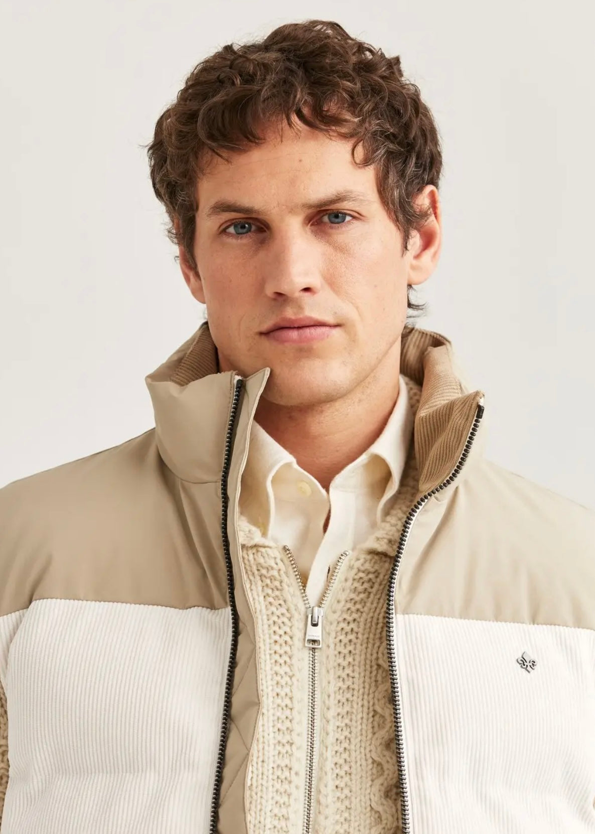 Catton Puffer vest Offwhite